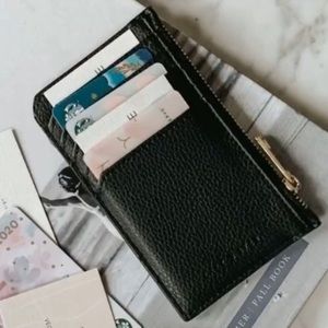NWT Lark & Ives Vegan Leather Card Holder